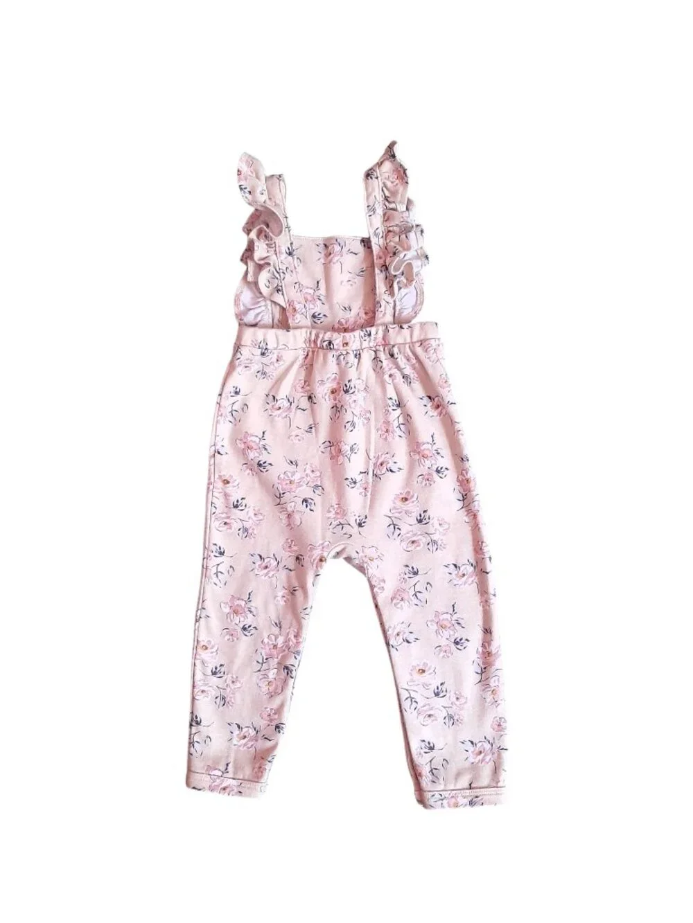Baby Girl's Nicole Miller New York Floral Romper- Size 24M